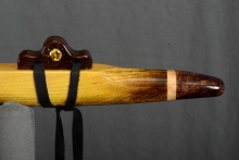 Osage Orange Native American Flute, Minor, Mid A-4, #M32D (10)